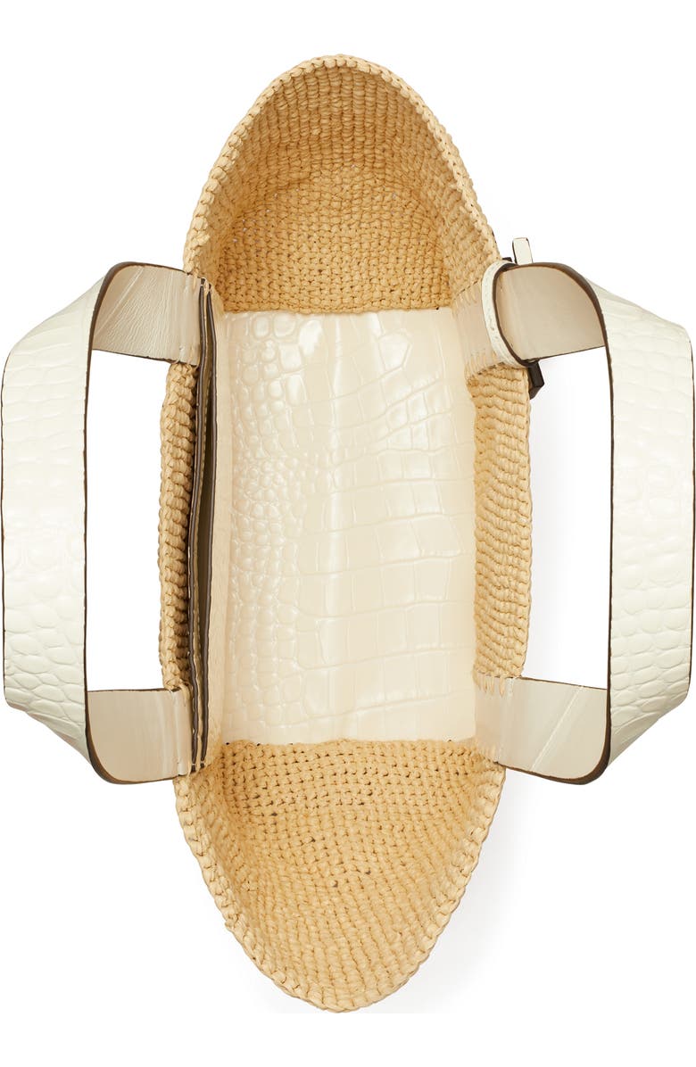 Tory Burch Small Straw Tote, Alternate, color,
