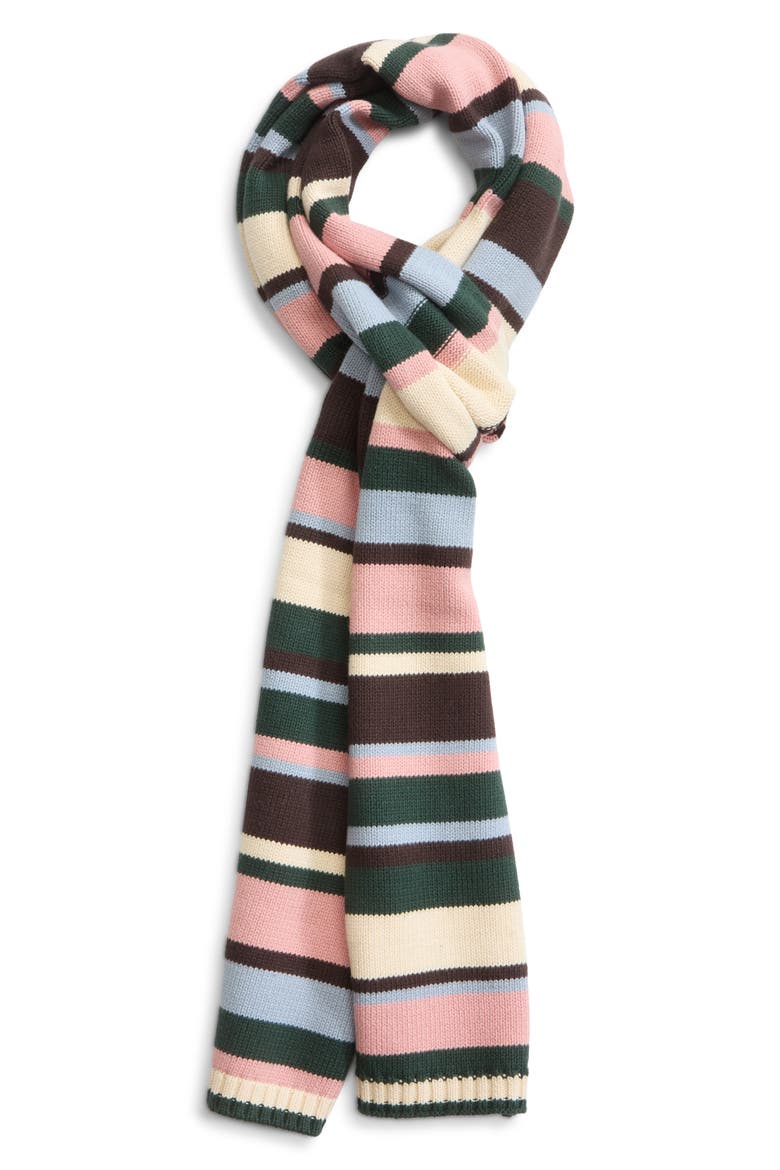 Ollie Striped Cotton Scarf, Alternate, color, OPEN MISCELLANEOUS