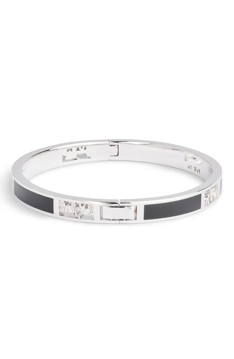 COACH Enamel Cutout Bangle, Alternate, color,