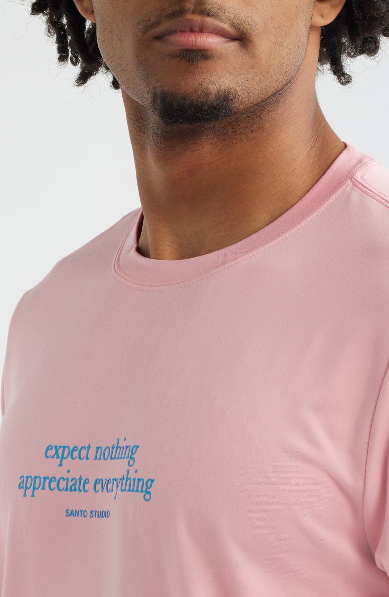 SANTO STUDIO Tempo Appreciate Tech Graphic T-Shirt - Jett Lawrence Edition, Alternate, color, Pink