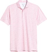 johnnie-O Watercolors Floral Performance Jersey Polo