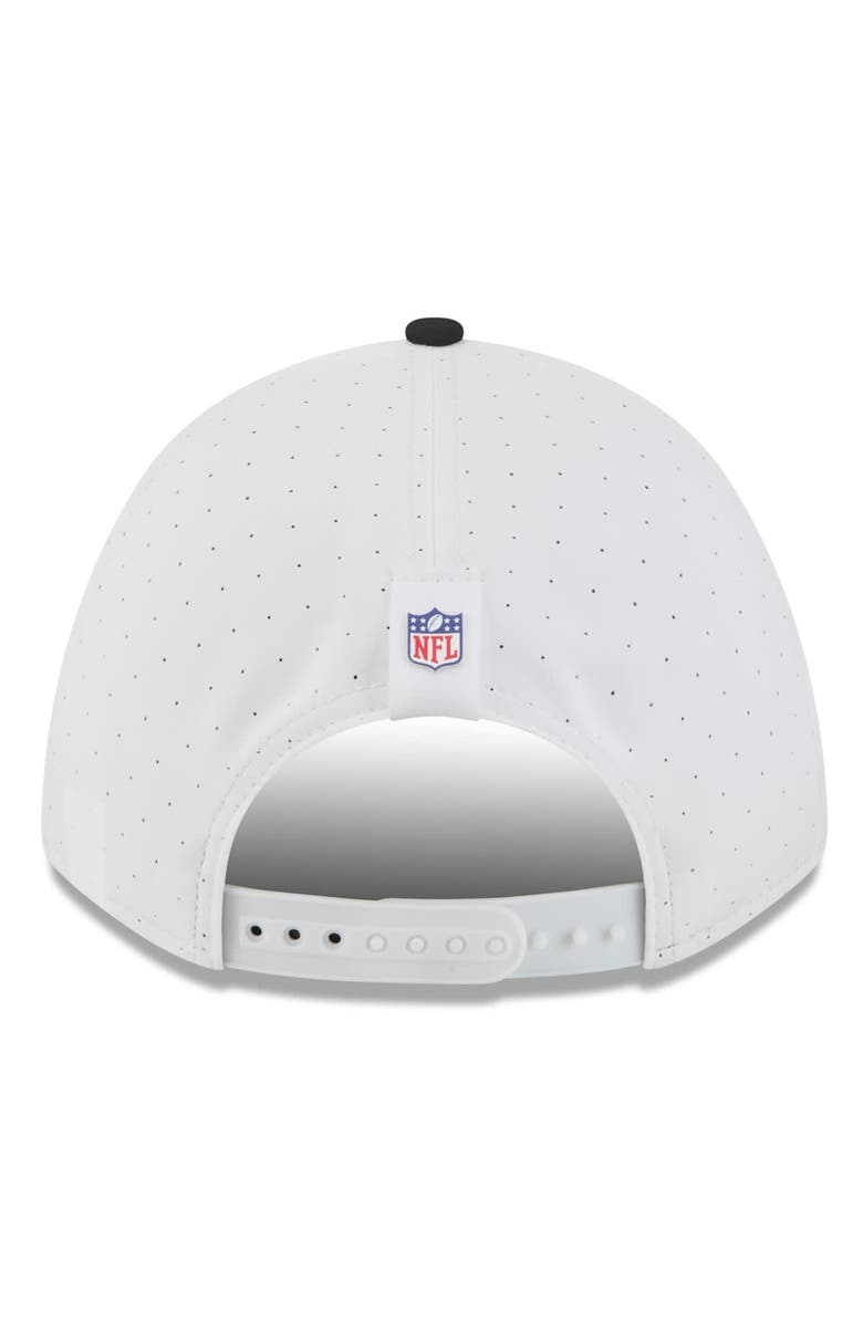 New Era Men's New Era  White/Black Atlanta Falcons 2025 NFL Training Camp A-Frame 9FORTY Adjustable Hat, Alternate, color, White
