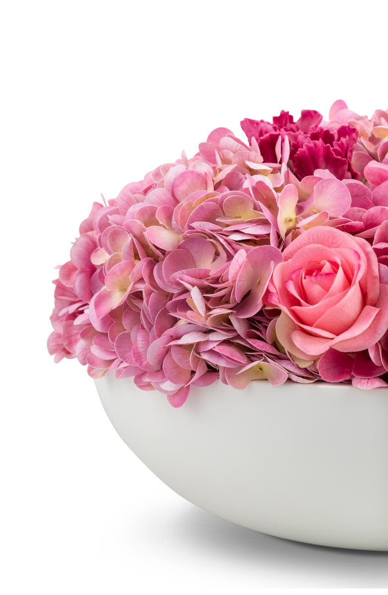 CocoBella Paloma RealTouch Mixed Floral Arrangement, Alternate, color, Pink