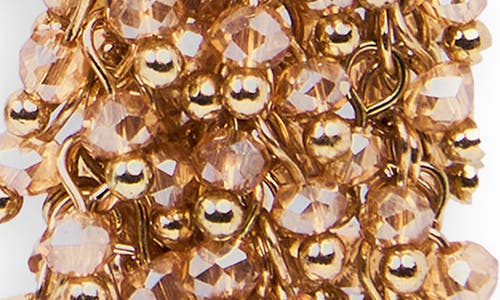 Saachi Cluster Tassel Drop Earrings In Gold