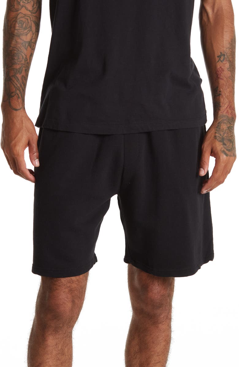 elevenparis Fleece Knit Shorts, Main, color,