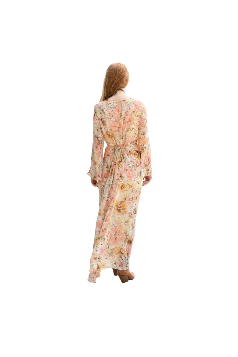 x Julie Harrah-Florence Dress, Alternate, color, Peach