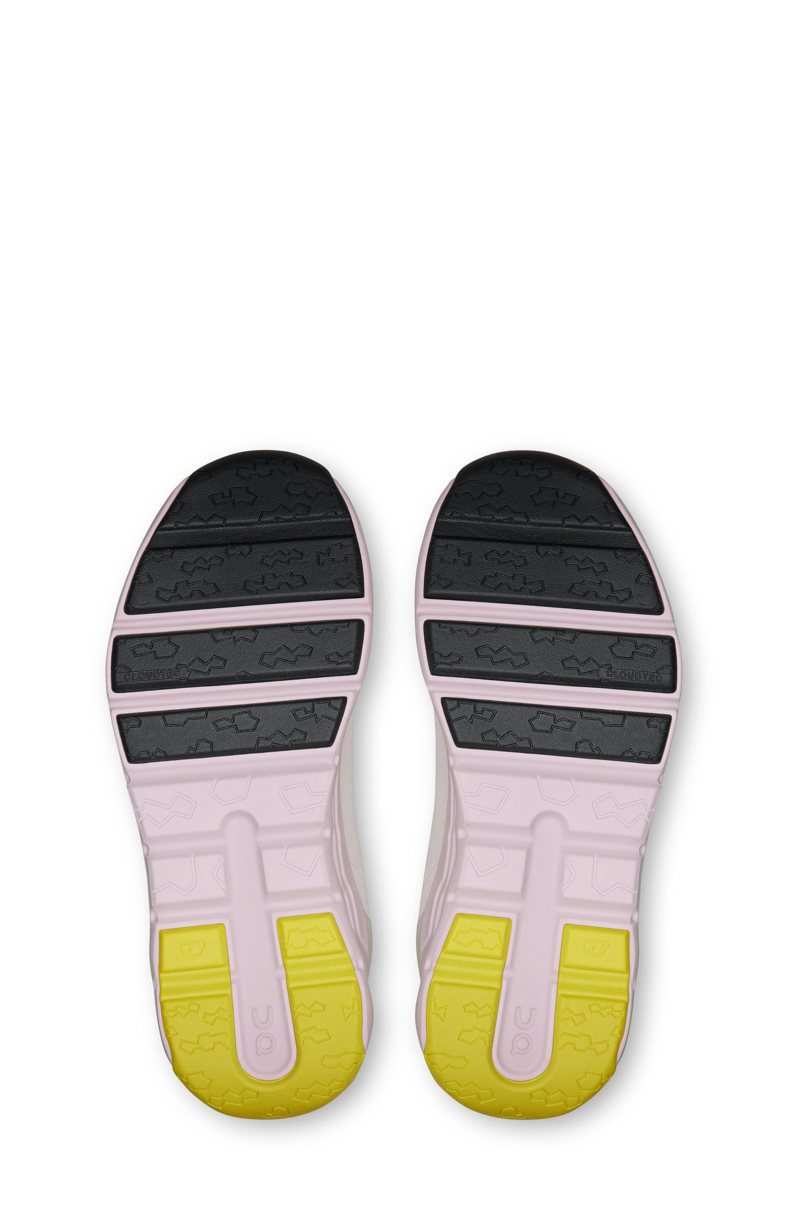 On Kids' Cloudleap Sneaker, Alternate, color, Ivory/ Orchid