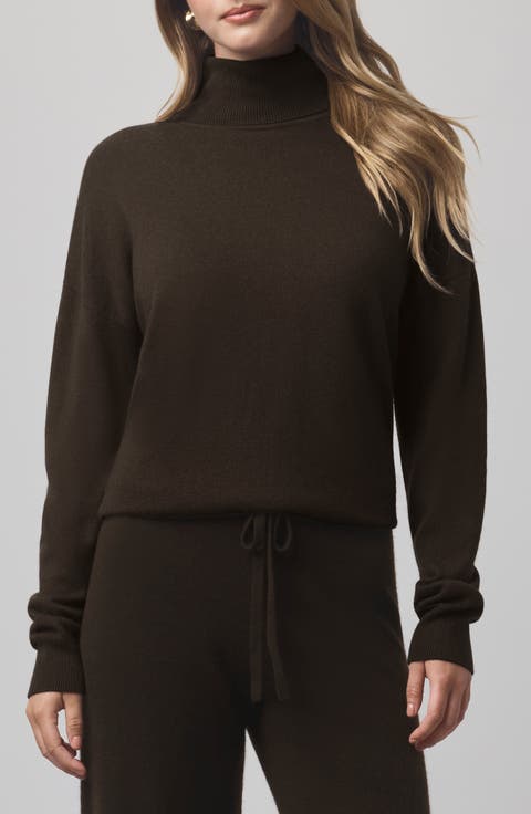 Tori Cashmere Turtleneck Sweater