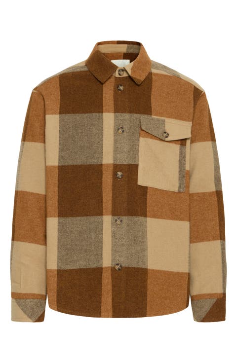 Manheim Plaid Shirt Jacket