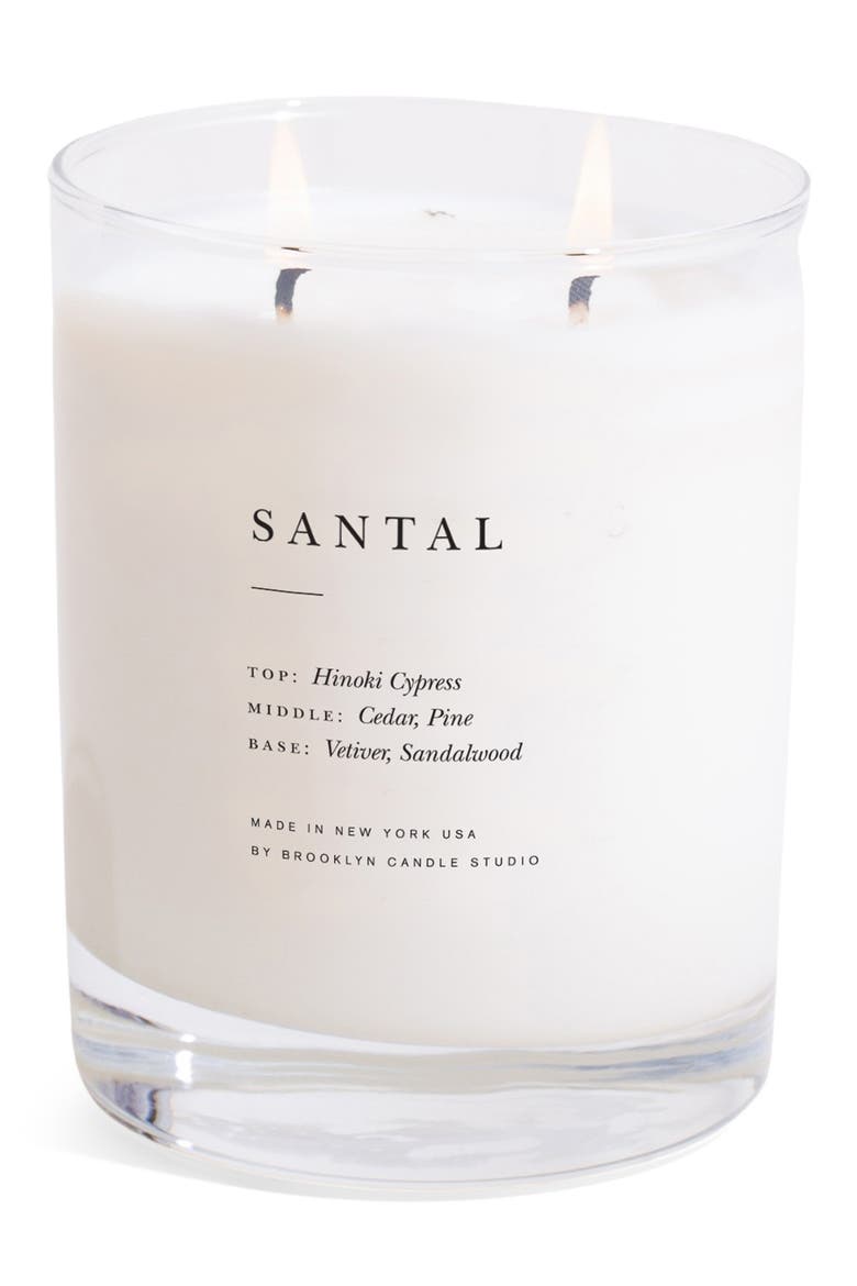 Santal Classic 2-Wick Candle, Main, color, SANTAL