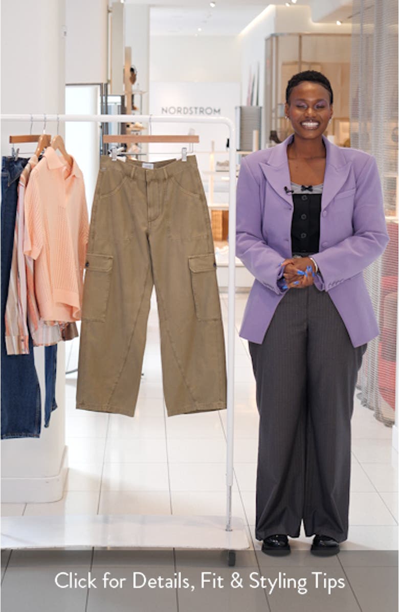 Thassos Twisted Seam Ankle Utility Pants, sales video thumbnail