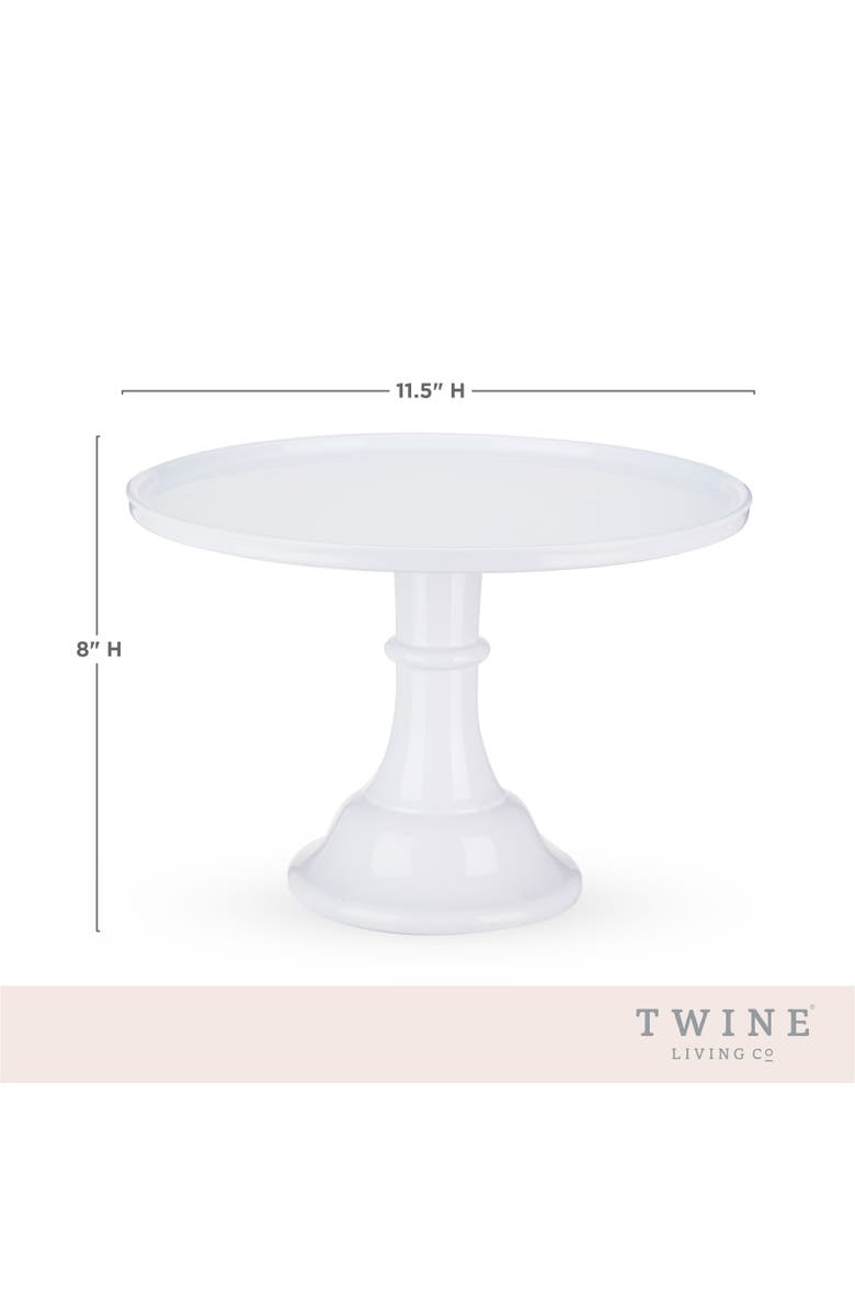TWINE Melamine Cake Stand, Alternate, color, White
