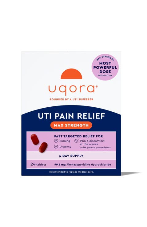 UTI Pain Relief Tablets with Phenazopyridine HCl