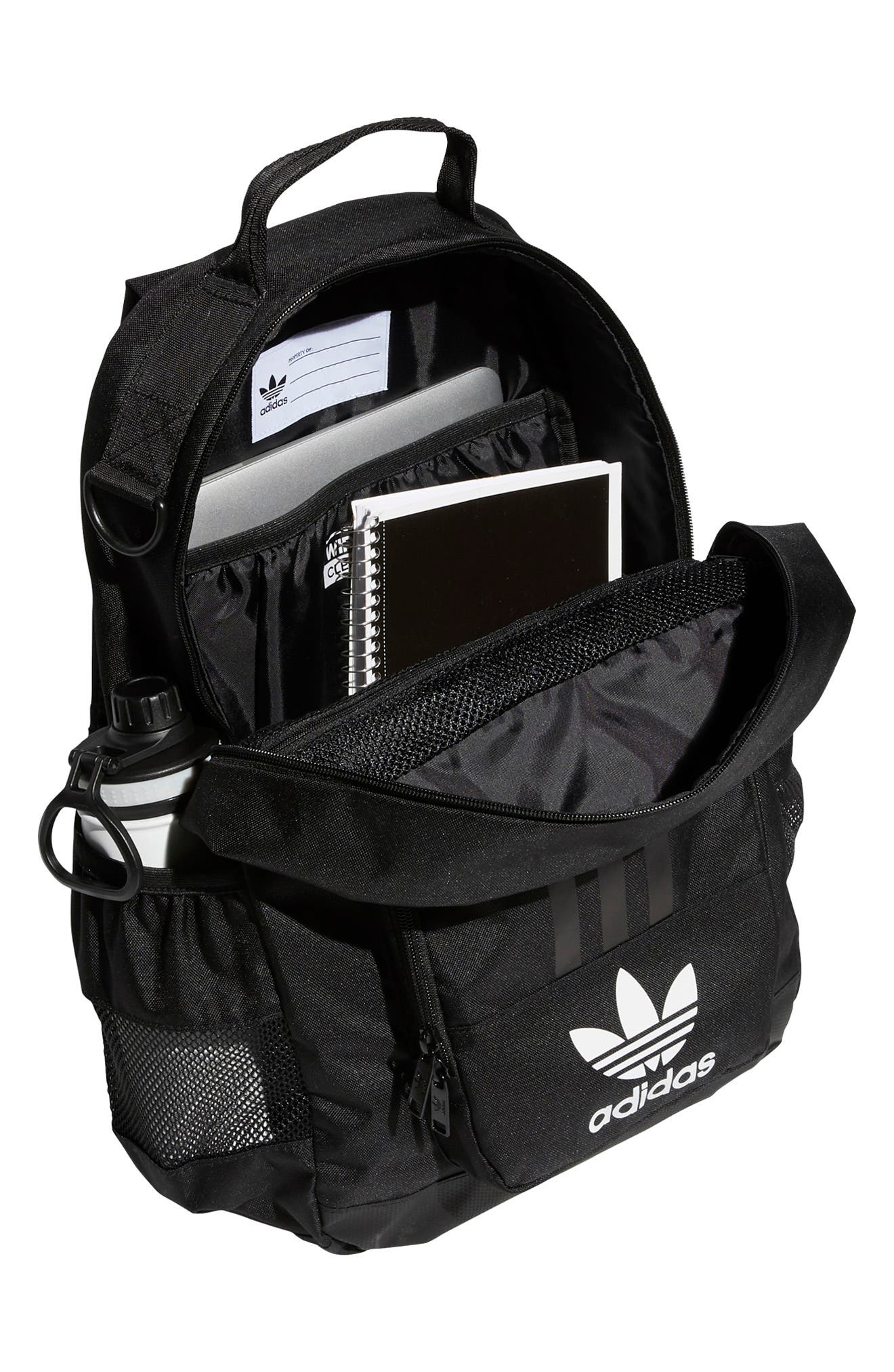 adidas Originals 3-Stripes 2.0 Backpack, Alternate, color, 