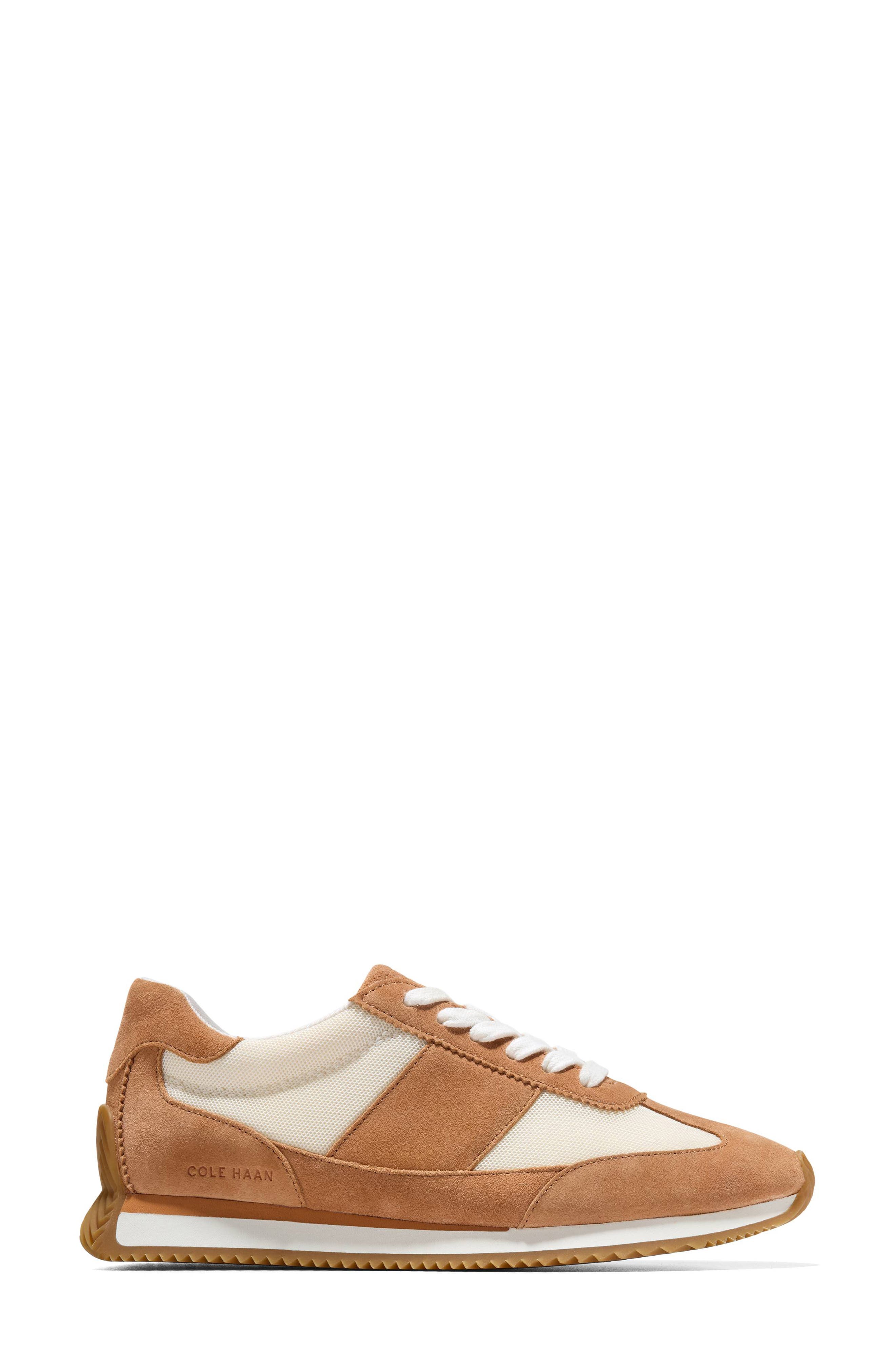Grand Crosscourt Davie Running Shoe, Alternate, color, BISCUIT SDE / CH POWDER MESH