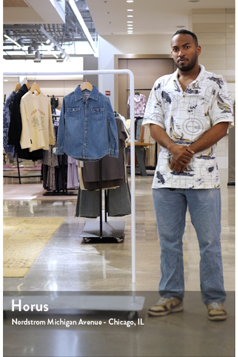 Kids' New Barstow Denim Button-Up Western Shirt video