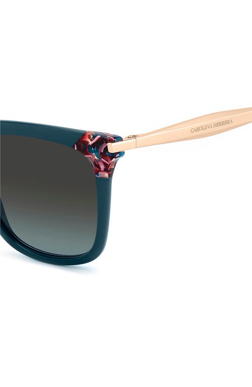 Carolina Herrera 53mm Rectangular Sunglasses