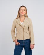 Kettlewell Hudson Suede Biker Jacket