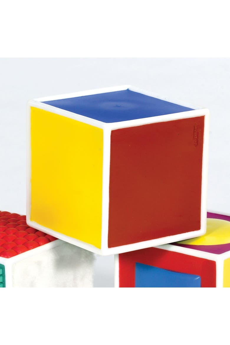 Soft Tactile Blocks - Set of 3, Alternate, color, Multicolor