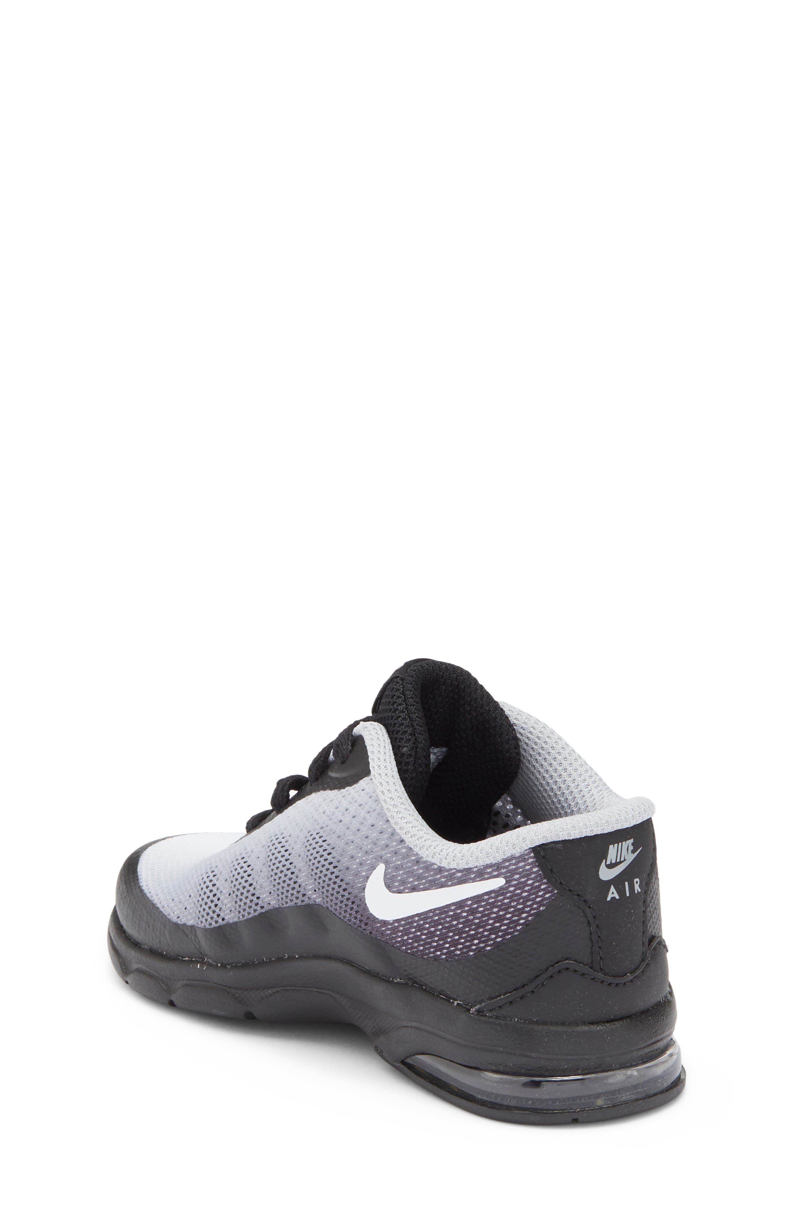 Nike Kids' Air Max Invigor Sneaker, Alternate, color, 001 Black/White