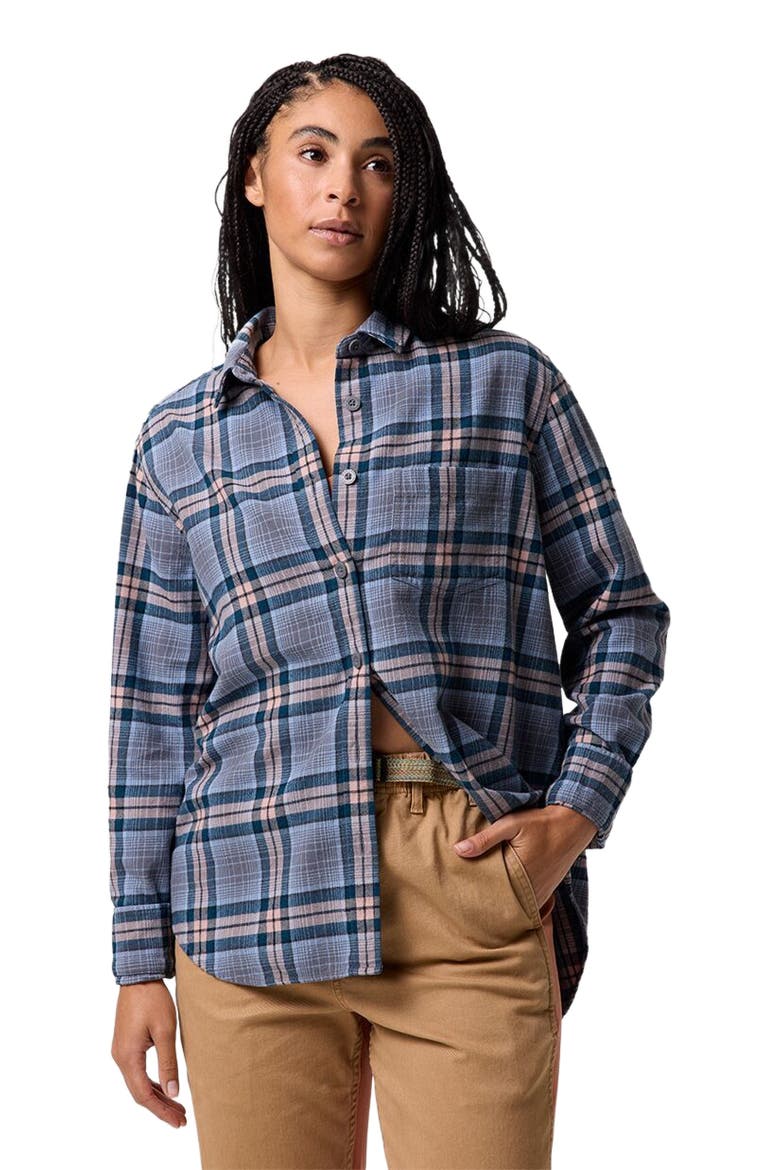 Venture Classic Flannel Shirt - Women's, Main, color, Midnight Blue Peeler Plaid