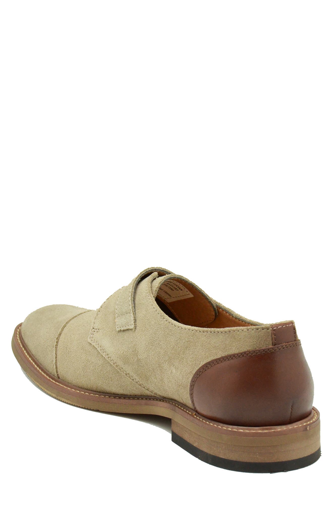 La Milano Lucian Monk Shoe, Alternate, color, Taupe