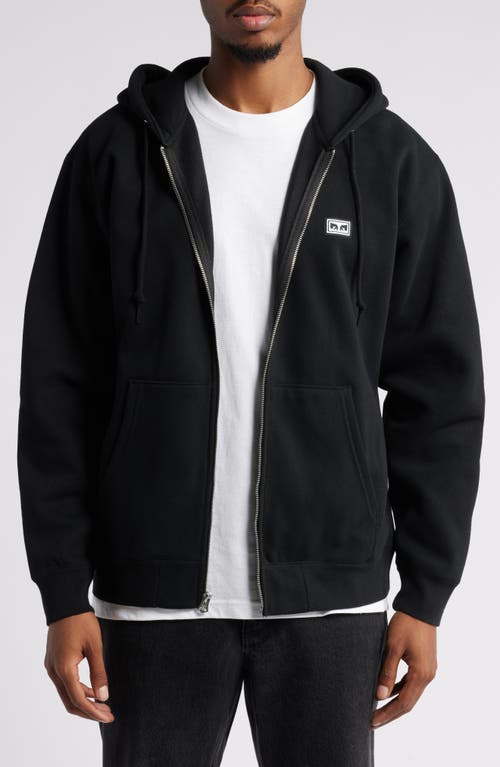 Obey Establish Works Hoodie in Black 