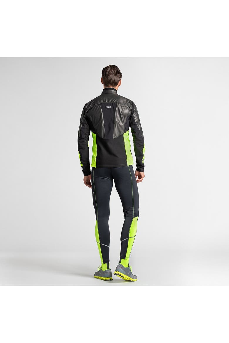 R3 Thermo Tight - Men's, Alternate, color, Black/Neon Yellow