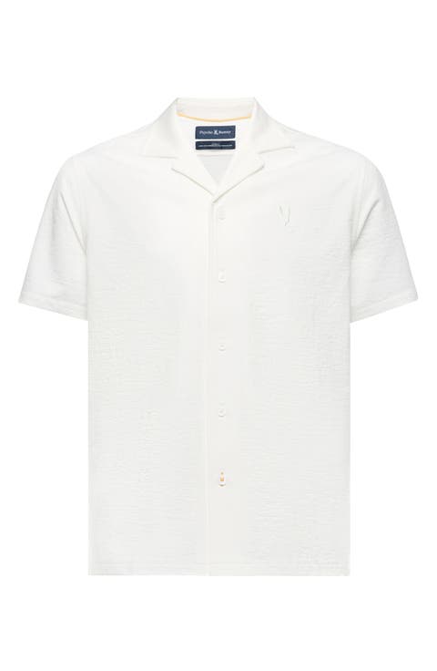 Kids' Jayme Rib Knit Camp Shirt (Big Kid)