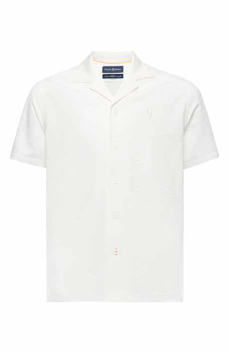 Psycho Bunny Kids' Jayme Rib Knit Camp Shirt