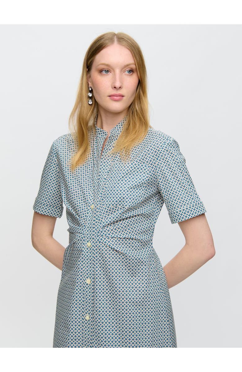 Callas Milano NOOR A-Line Print Shirtdress, Alternate, color, Blue Print