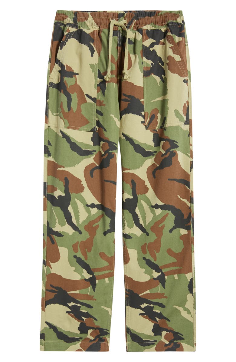 Service Works Woodland Camo Print Chef Pants, Alternate, color, Woodland
