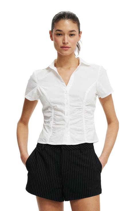 Women's Maya Rouched Shirt