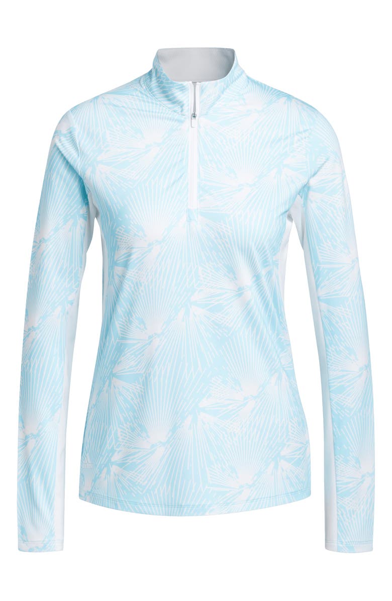 adidas Golf Ultimate 365 Print Long Sleeve Golf Shirt, Alternate, color, 