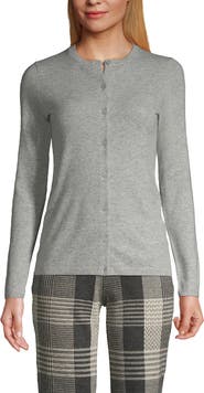 Lands' End Cashmere Cardigan Sweater