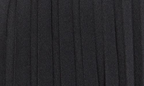 Bode Black Court Miniskirt In Black