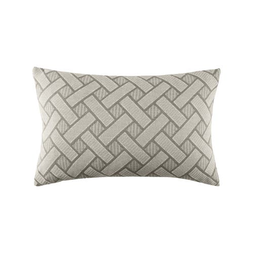 Elisabeth York Leighton Shale Accent Pillow Decor In Gray