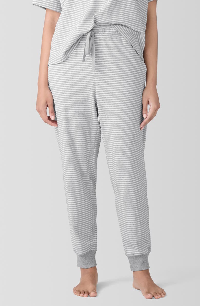 EILEEN FISHER SLEEP The Slow Organic Cotton Lounge Joggers, Main, color,