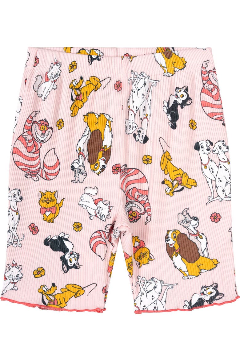 2-Piece Tee and Shorts Set, Alternate, color, Disney Pets Pink