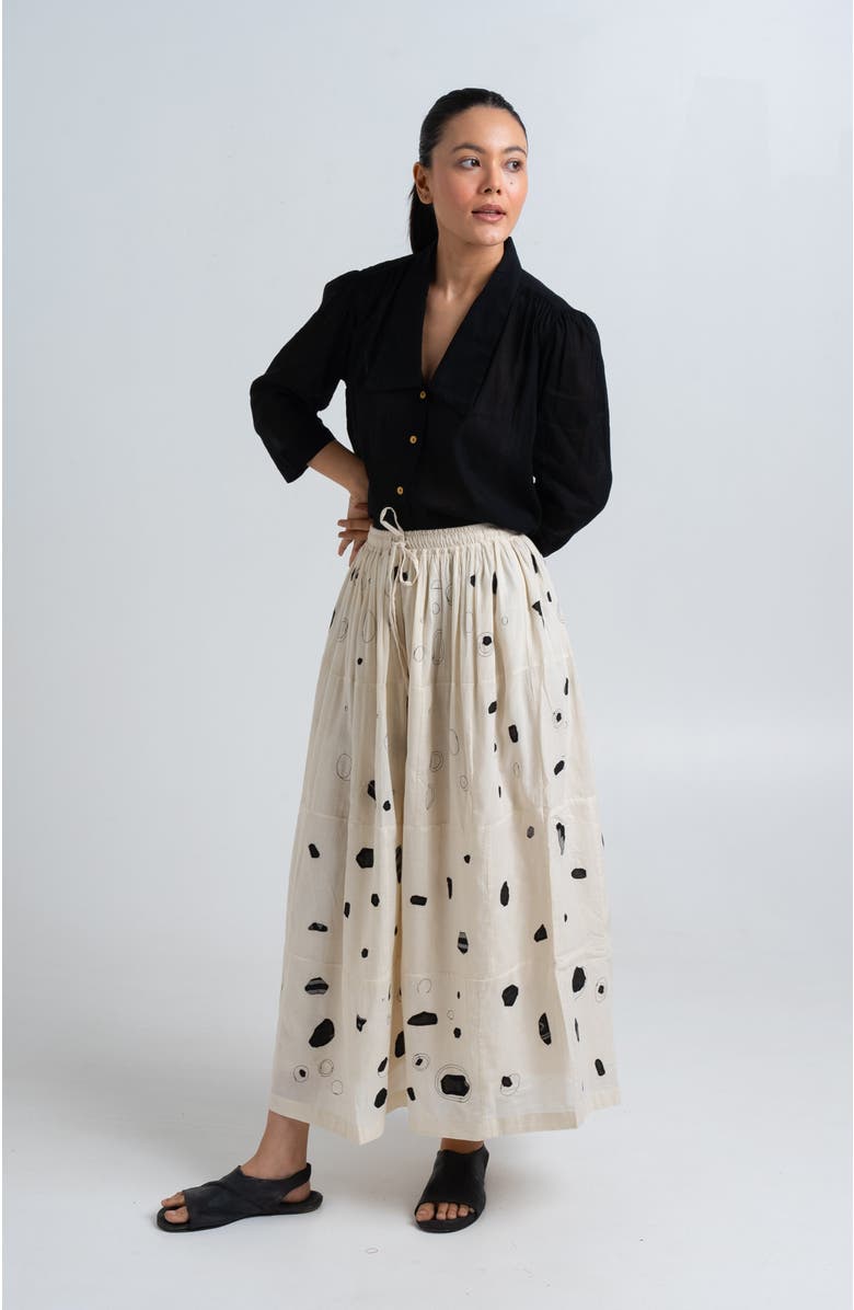 World of Crow Raindrops Skirt, Main, color, 