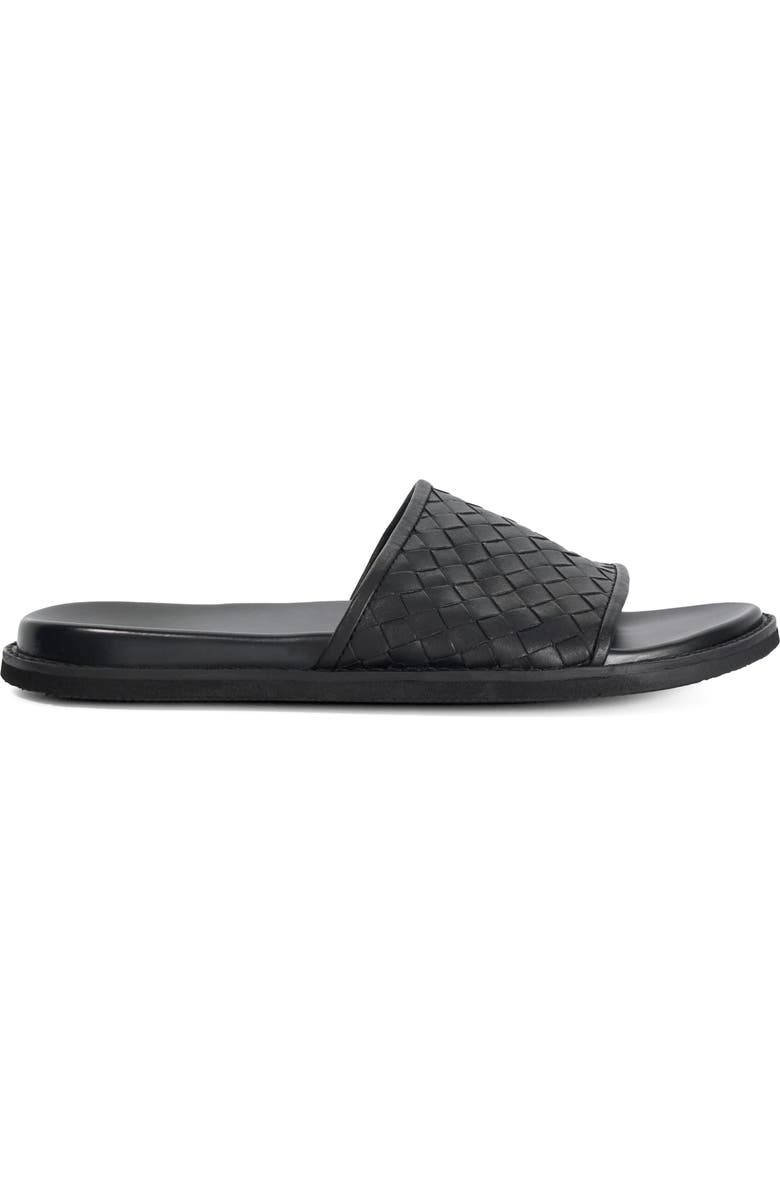 Dune London Ivar Slide Sandal, Alternate, color, Black