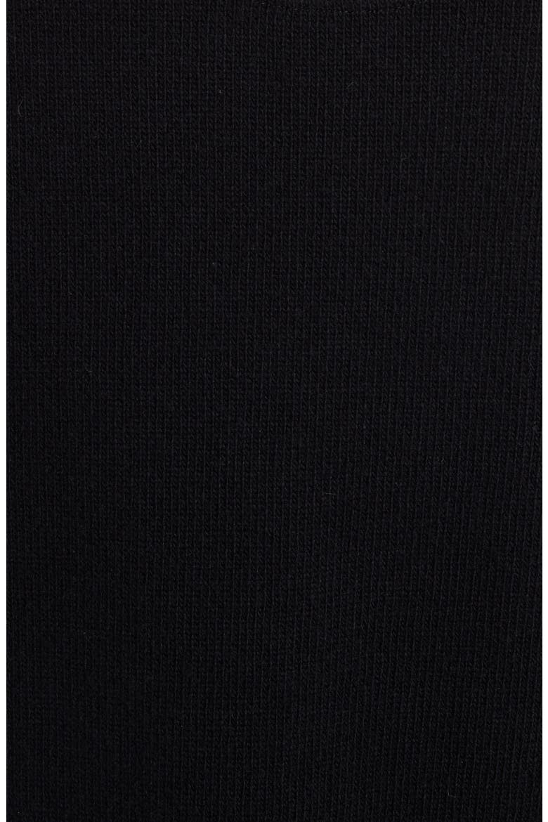 VLOGO Crewneck Wool & Cashmere Sweater, Alternate, color, BLACK
