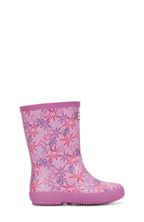 Hunter Kids' First Classic Rain Boot In Animal Print