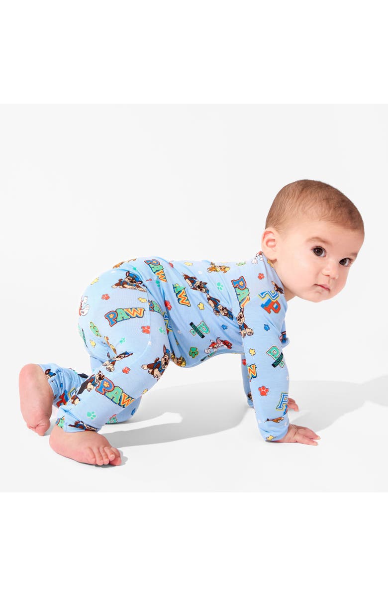 Bellabu Bear Baby PAW Patrol Varsity Blue Convertible Footie, Alternate, color, Paw Patrol: Varsity Blue