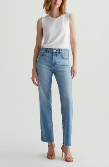 Brinley Mid Rise Classic Straight Leg Jeans