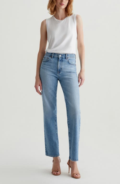 Ag Brinley Mid Rise Classic Straight Leg Jeans