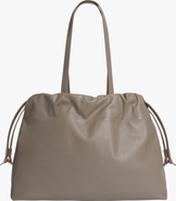 LEMIZ Asisi Large Leather Carryall Tote