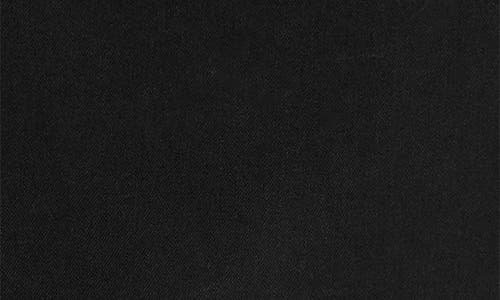 Mango Faux Wrap Denim Skort In Black