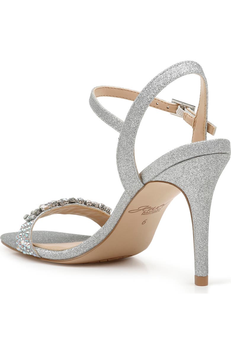 Jewel Badgley Mischka Natasha Crystal Embellished Sandal, Alternate, color,