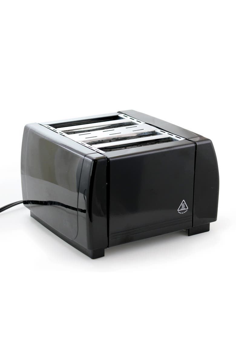 Better Chef 4 Slice Wide Slot Dual Control Toaster, Alternate, color, 